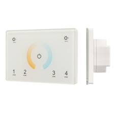 Панель Arlight Sens Smart-P81-Mix White (230V, 4 зоны, 2.4G) 028400