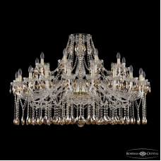 Подвесная люстра Bohemia Ivele Crystal 1413/20+10/460 G K721