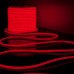 Светодиодный гибкий неон Elektrostandard 220V 9,6W 144Led 2835 IP67 круглый красный, 50 м 4690389134715