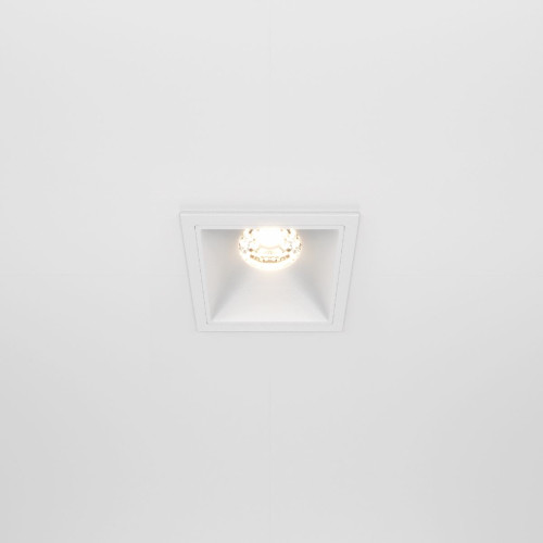 Встраиваемый светильник Maytoni Technical Alfa LED DL043-01-10W3K-SQ-W