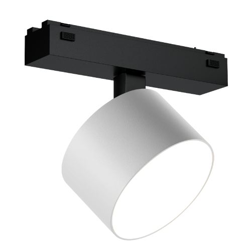 Трековый магнитный светильник iLedex Vision 4825-047-D90-10W-110DG-3000K-WH