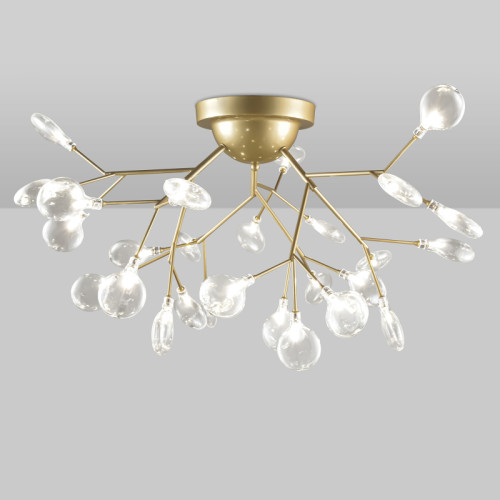Потолочная люстра Natali Kovaltseva GRACE75126/27C GOLD SATIN