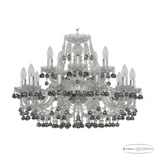 Подвесная люстра Bohemia Ivele Crystal 1409/10+5/240 Ni K781