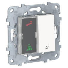 Дисплей гостиничного номера и кнопочный звонок Schneider Electric Unica New NU577718