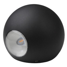 Уличный настенный светильник ЭРА WL11 BK Б0034609