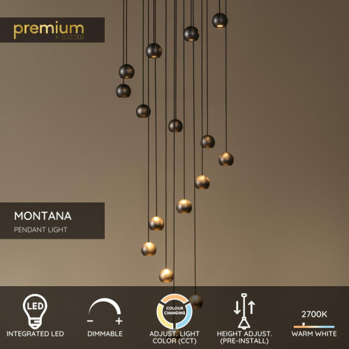 Каскадная люстра Lucide Montana 68400/92/96