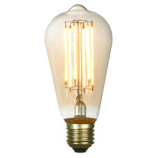 Лампа светодиодная Lussole Е27 6W 2200K янтарная GF-L-764