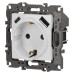 Розетка со шторками с USB type-A+C Эра 12-4108-01 Б0067752