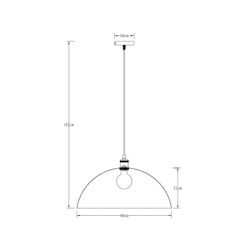 Подвесной светильник Arte Lamp Cappello A7056SP-1BK