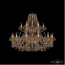 Подвесная люстра Bohemia Ivele Crystal 1409/12+6/360/2d G M777