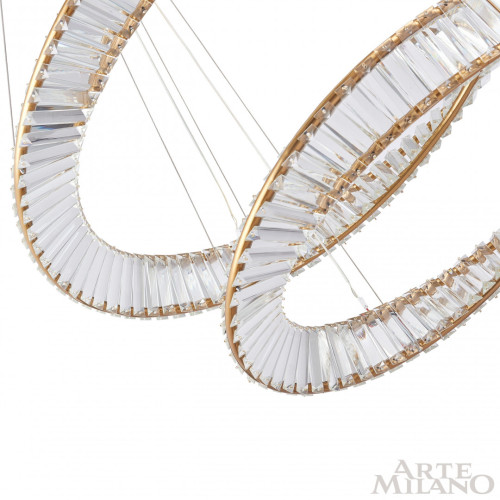 Подвесная люстра Arte Milano Venezia 318033/D800-D600 BS