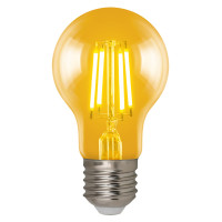 Лампа светодиодная филаментная (UL-00002355) Uniel E27 6W 2250K прозрачная LED-A60-6W/GOLDEN/E27 GLV21GO