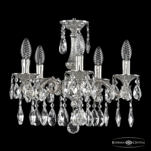 Подвесная люстра Bohemia Ivele Crystal Florence 71102/5/125 A Ni