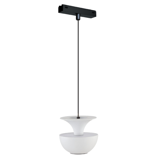 Трековый магнитный светильник iLedex Vision 4825-044-D80-6W-38DG-3000K-WH