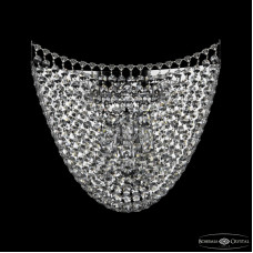 Настенный светильник Bohemia Ivele Crystal 77071B/34 Ni