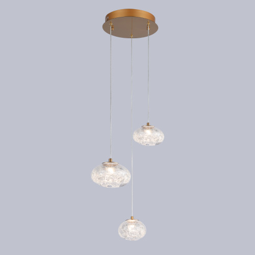 Подвесной светильник Delight Collection P98065-3 antique brass Подвесной светильник Delight Collection P98065-3 antique brass