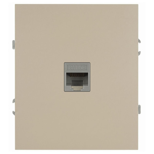 Розетка Эра Arktik 16-3107-04 информационная RJ45 шампань Б0070477