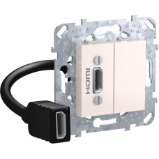 Розетка компьютерная HDMI с переходником Schneider Electric Unica MGU5.430.25ZD