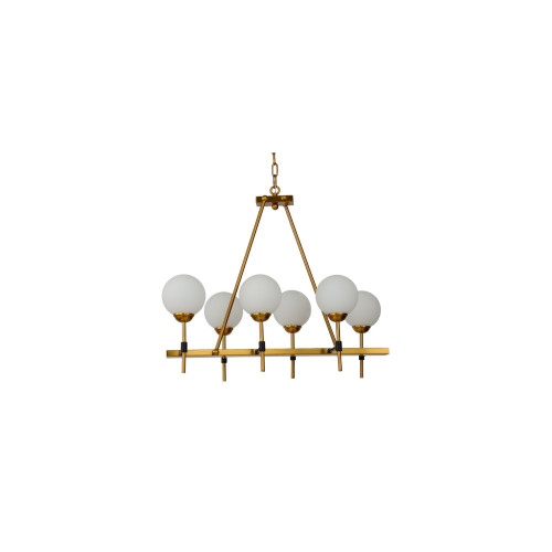 Подвесная люстра Lumina Deco Aldono LDP 7004-6 MD+BK