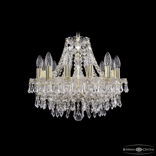 Подвесная люстра Bohemia Ivele Crystal 1403/12/141 G