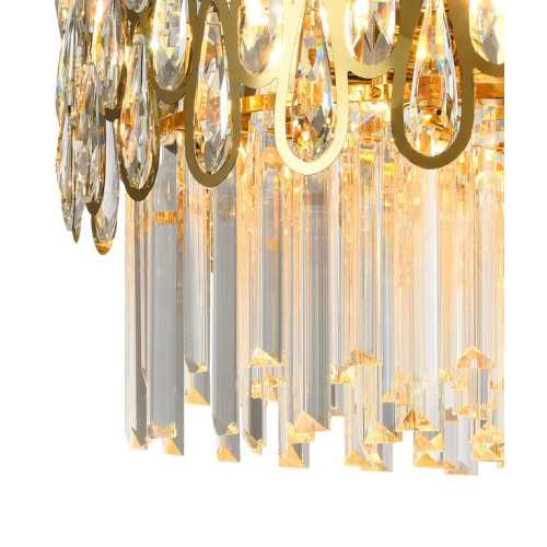 Подвесная люстра Natali Kovaltseva NAVIS 76019/8C GOLD