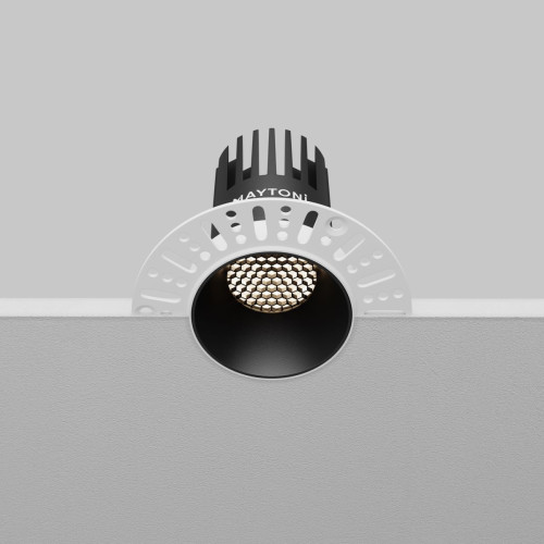 Встраиваемый светильник Maytoni Dip DL119-10W-4K-TRS-B