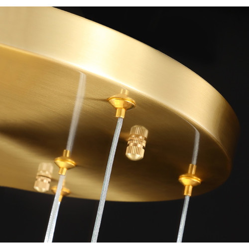 Подвесной светильник Delight Collection Crystal rock MD-020B-7 gold