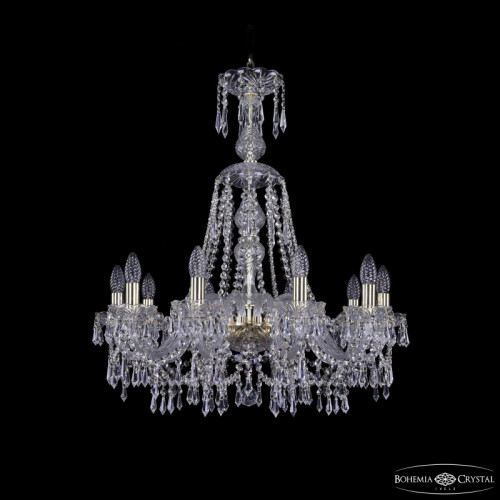 Подвесная люстра Bohemia Ivele Crystal 1403/10/240/XL-75 G