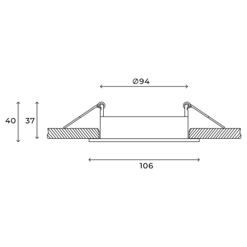 Точечный светильник Hesby Lighting Core HSBL_0230