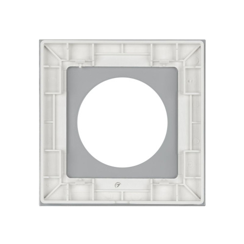 Рамка стеклянная на 1 пост Arlight FRM-GLARE-GC-1-WH 043832