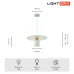Подвесной светильник Lightera Onitsha LE144L-35W