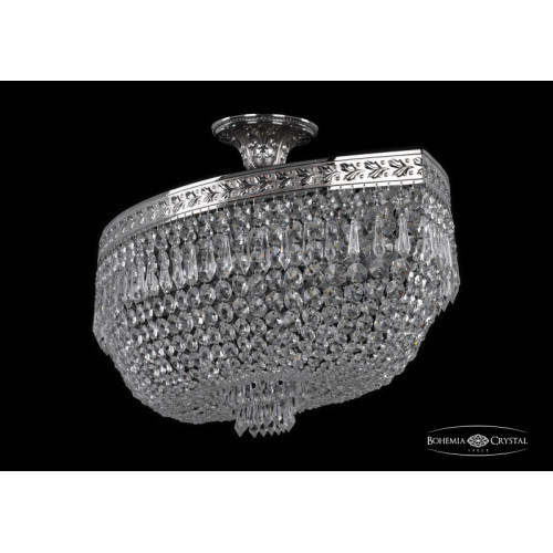 Люстра на штанге Bohemia Ivele Crystal 19273/90IV Ni