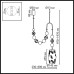 Подвесной светильник Odeon Light Pendant Karelia 5444/1B
