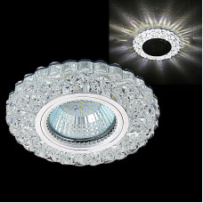 Встраиваемый светильник Reluce 51608-9.0-001MN MR16+LED3W WH