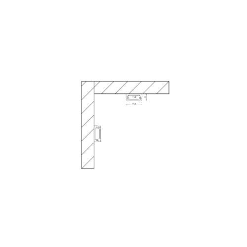 Алюминиевый профиль SWG Standard SF-1506-3MT 00-00031953