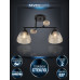 Потолочный светильник Seven Fires Aislin SF3375/2C-BK-WD-AM