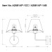 Бра Arte Lamp ELBA A2581AP-1AB