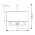 Подвесной светильник Kutek Tivoli TIV-ZWD-3(N)