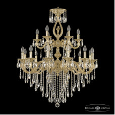 Подвесная люстра Bohemia Ivele Crystal Florence 71401/12+6/300/2D B G FA4M