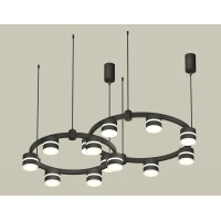 Комплект подвесного светильника Ambrella Light Techno Ring XR92091001 (A9209x2, C9238, C9232, N8445)