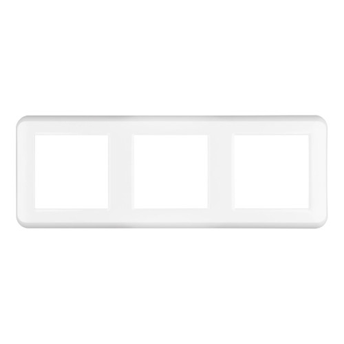 Рамка трехместная Arlight FRM-VERSA-PL-3-WH 043782