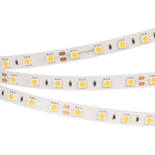 Светодиодная лента Arlight RT-B60-10mm 24V White6000 (14.4 W/m, IP20, 5m) (14.4 Вт/м, IP20) 008829(3)