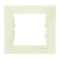 Рамка 1-постовая Schneider Electric Sedna SDN5800147