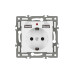 Механизм розетки с USB зарядкой Arlight SCT-MUAA-PL-WH (250V, 16A) 043733