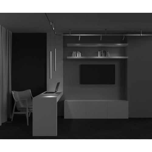 Трековый магнитный светильник Maytoni Focus LED TR156-1-5W4K-BS