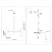 Люстра на штанге Ambrella Light High Light Ceramo Modern LH53305