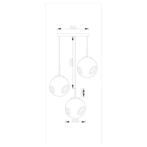 Подвесной светильник Moderli Amo V11524-3P
