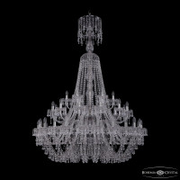 Подвесная люстра Bohemia Ivele Crystal 1410/24+12+6/460/XL-175/2d Ni V0300