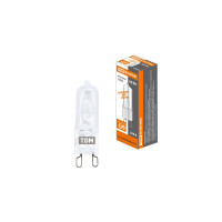 Лампа галогенная TDM Electric G9 60W 3000K матовая SQ0341-0059