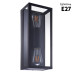 Уличный настенный светильник Arte Lamp Belfast A4569AL-2BK